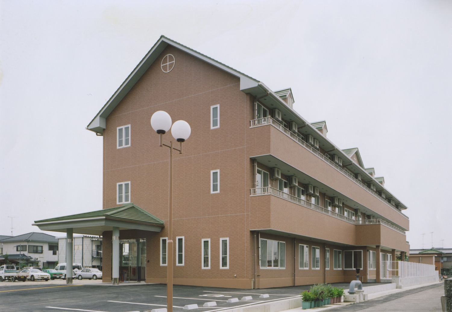 ケアハウス矢上の建物外観